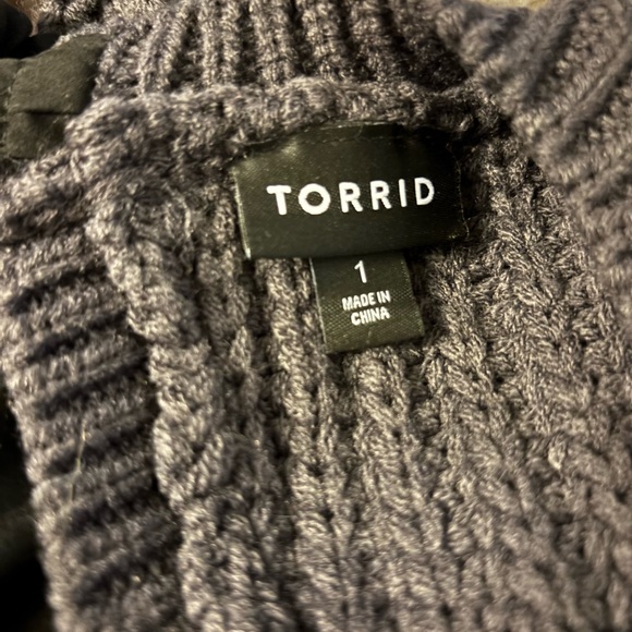 Torrid chunky fisherman sweater - Picture 4 of 4